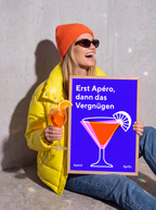 Erst Apéro (blau)
